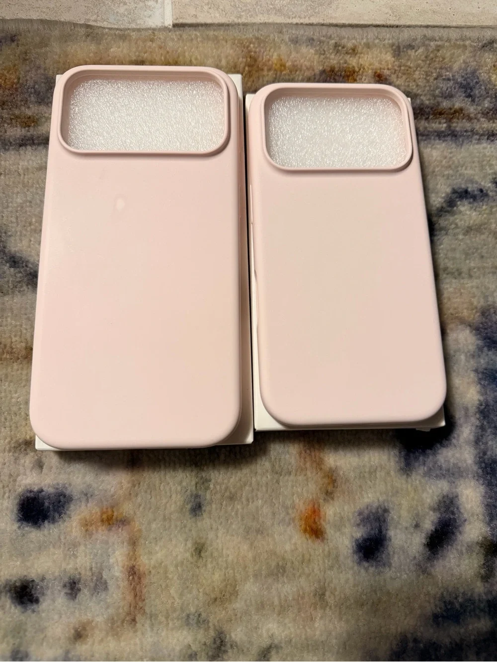 Soft Pink Phone Case for iPhone 17 pro max and mini